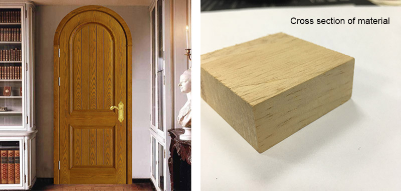 solid wood internal door