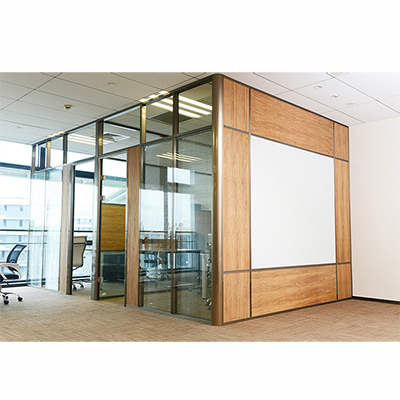 Foshan divider wall manufacturer wooden office cubicles walls 