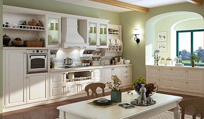 What is the solid wood kitchen cabinets in your eye?