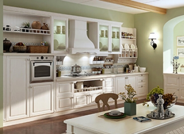 What is the solid wood kitchen cabinets in your eye?