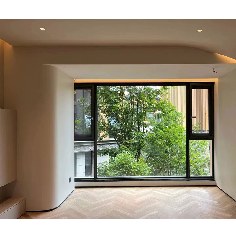 Aluminum doors and windows sealed balcony floor to ceiling windows customized