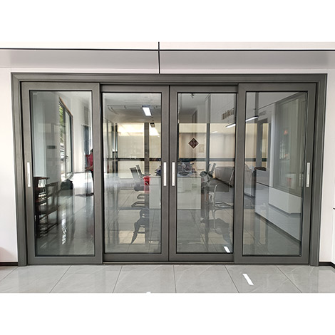 Extremely Narrow Office Sliding Tempered Glass Enclosed Balcony