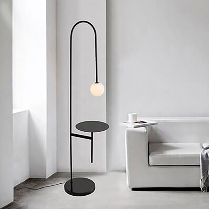 Nordic minimalist fishing tray living room bedroom study floor lamp