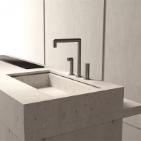 Good quality single upc 3 hole kitchen faucet deck mounted sink brass kitchen ta